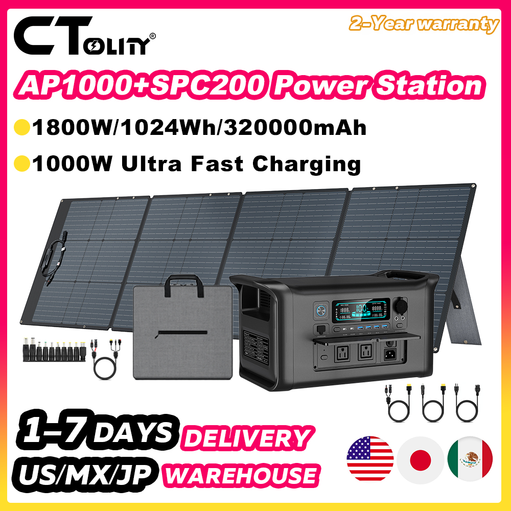 CTOLITY 1800W Portable Power S - đánh giá và giá Outdoor Power Kit