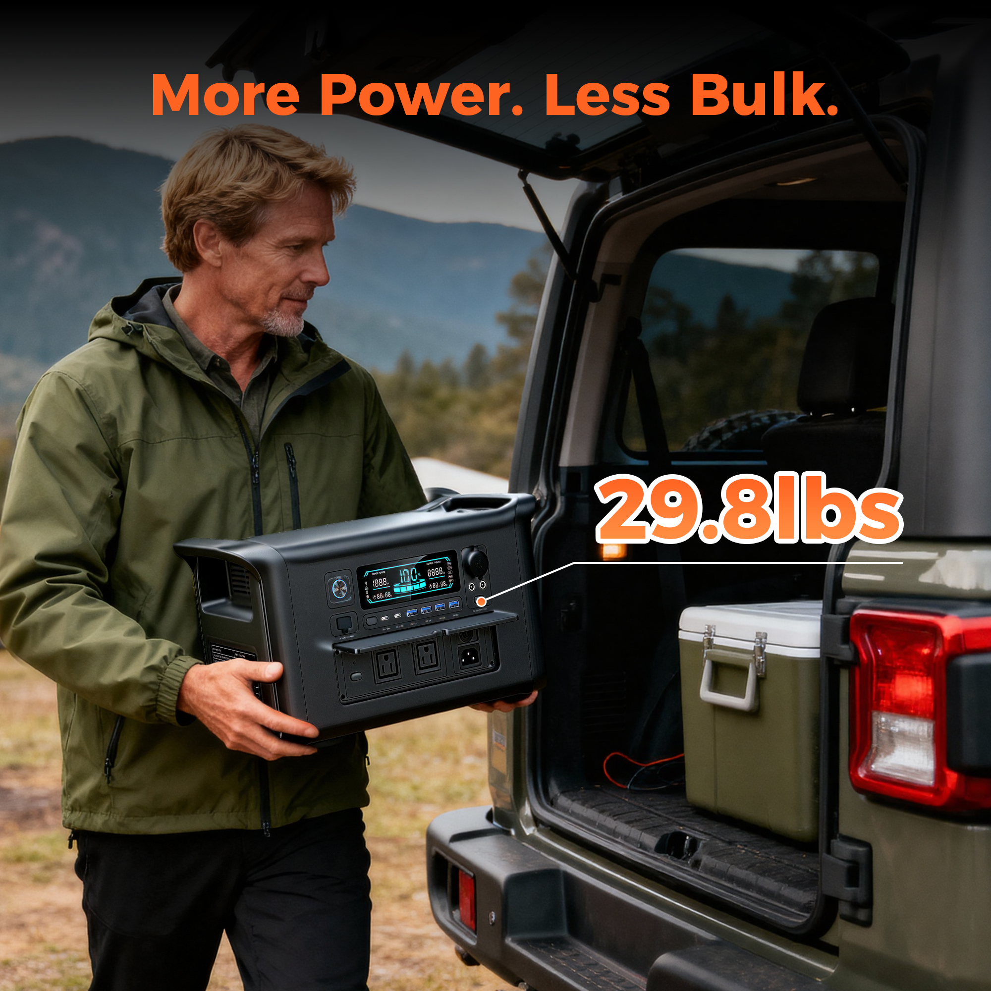 CTOLITY 1800W Portable Power S - đánh giá và giá Outdoor Power Kit