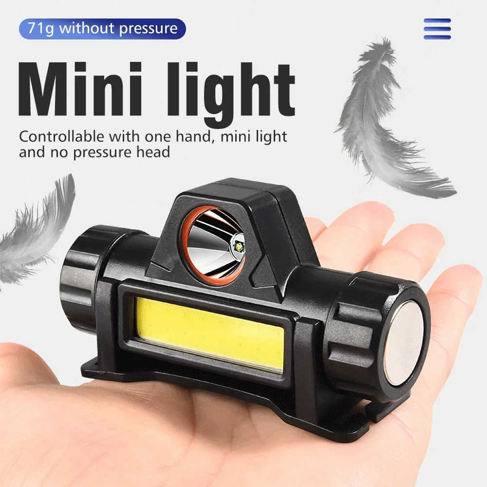 Rechargeable COB LED USB Headl - đánh giá và giá Outdoor Power Kit