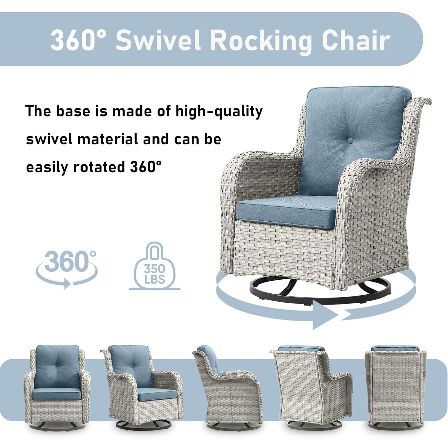 Outdoor Swivel Rocker Patio Ch - đánh giá và giá Outdoor Power Bar