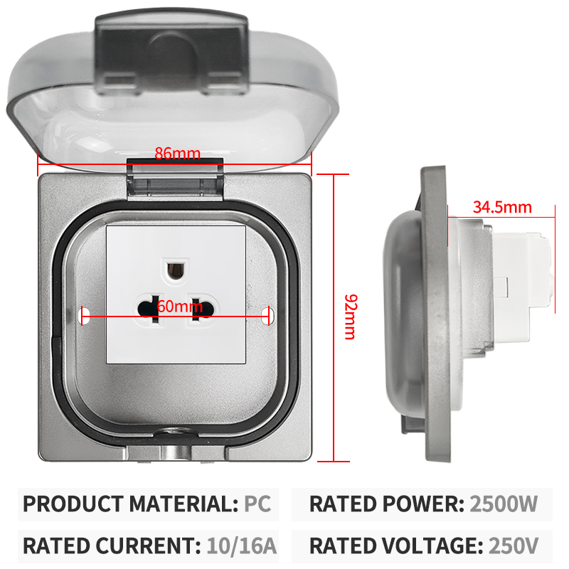 IP65 Waterproof Outdoor Socket - đánh giá và giá Outdoor Power Usa