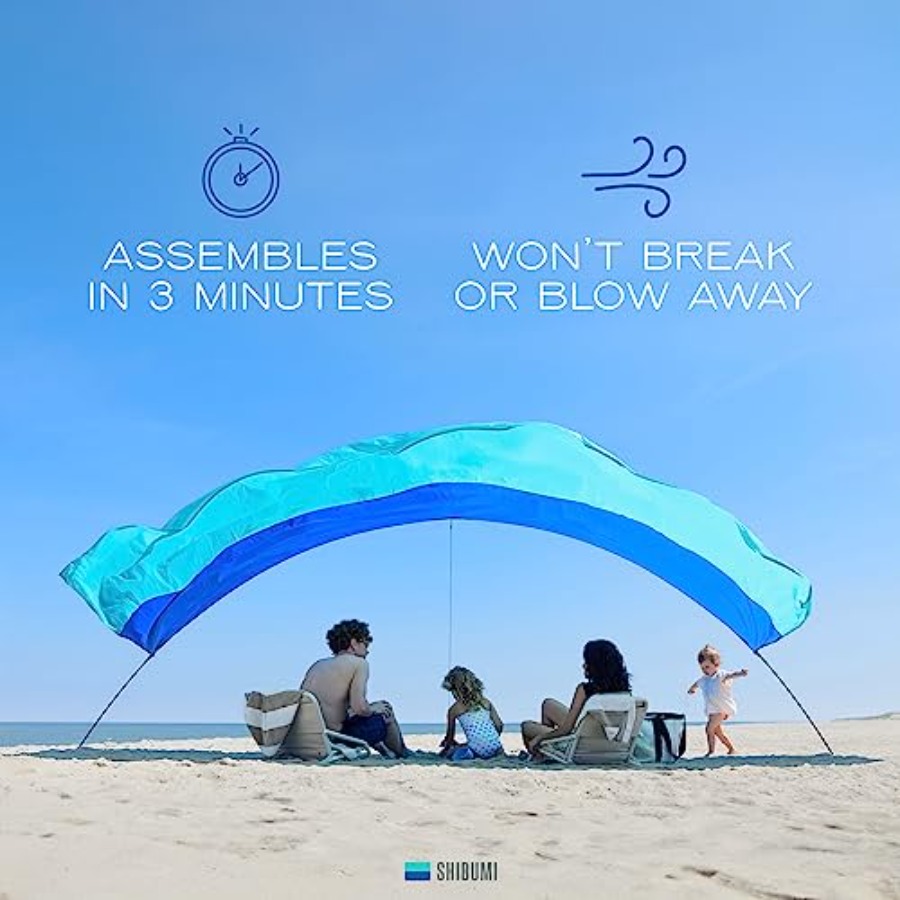 Beach shade for outdoor use, l - đánh giá và giá Outdoor Power Group