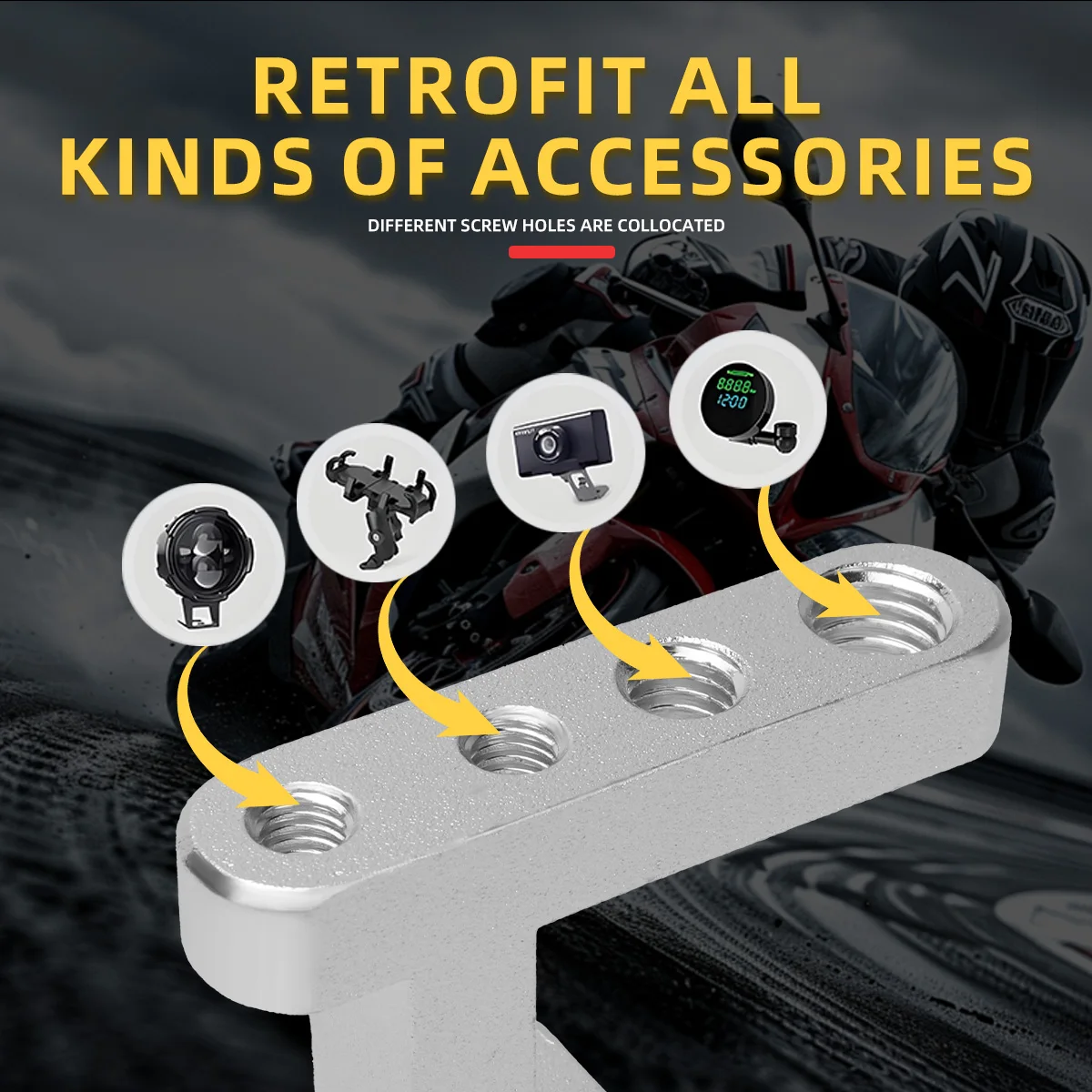 M5 M6 M8 Thread 4 Holes Motorc - đánh giá và giá Outdoor Power Usa