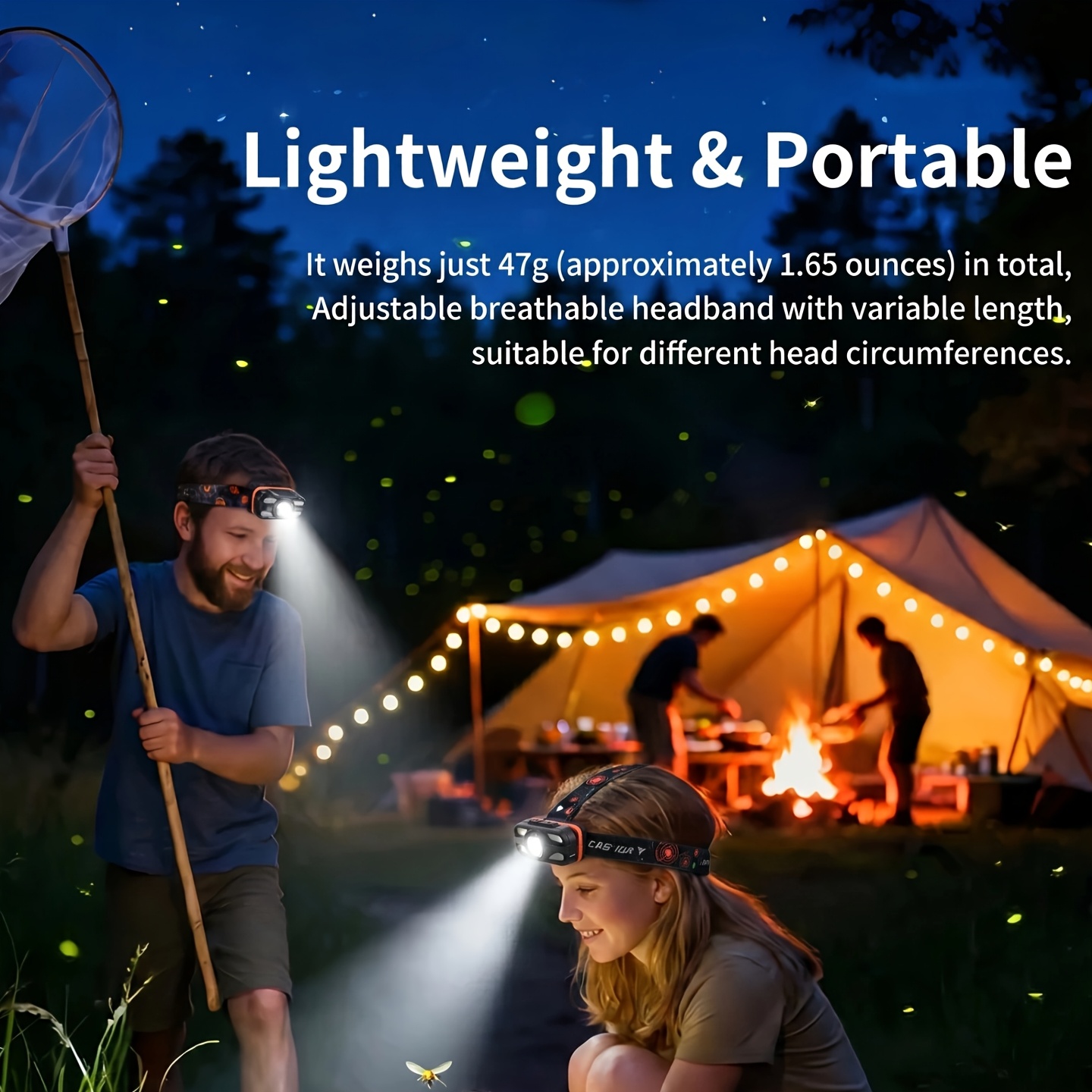 USB Rechargeable LED Headlamp  - đánh giá và giá Outdoor Power Usb