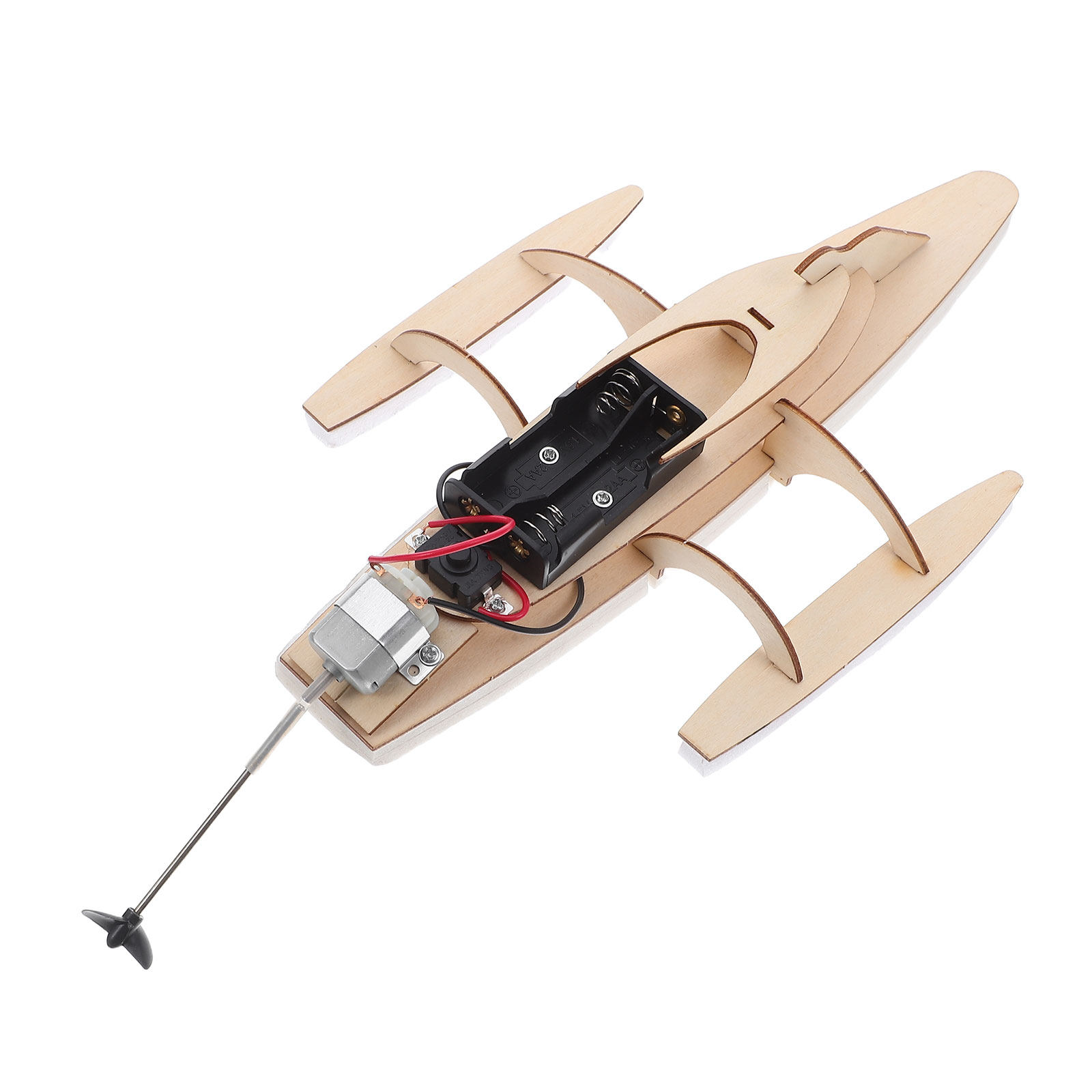 1Set DIY Wooden Trihull Sailbo - đánh giá và giá Outdoor Power Kit