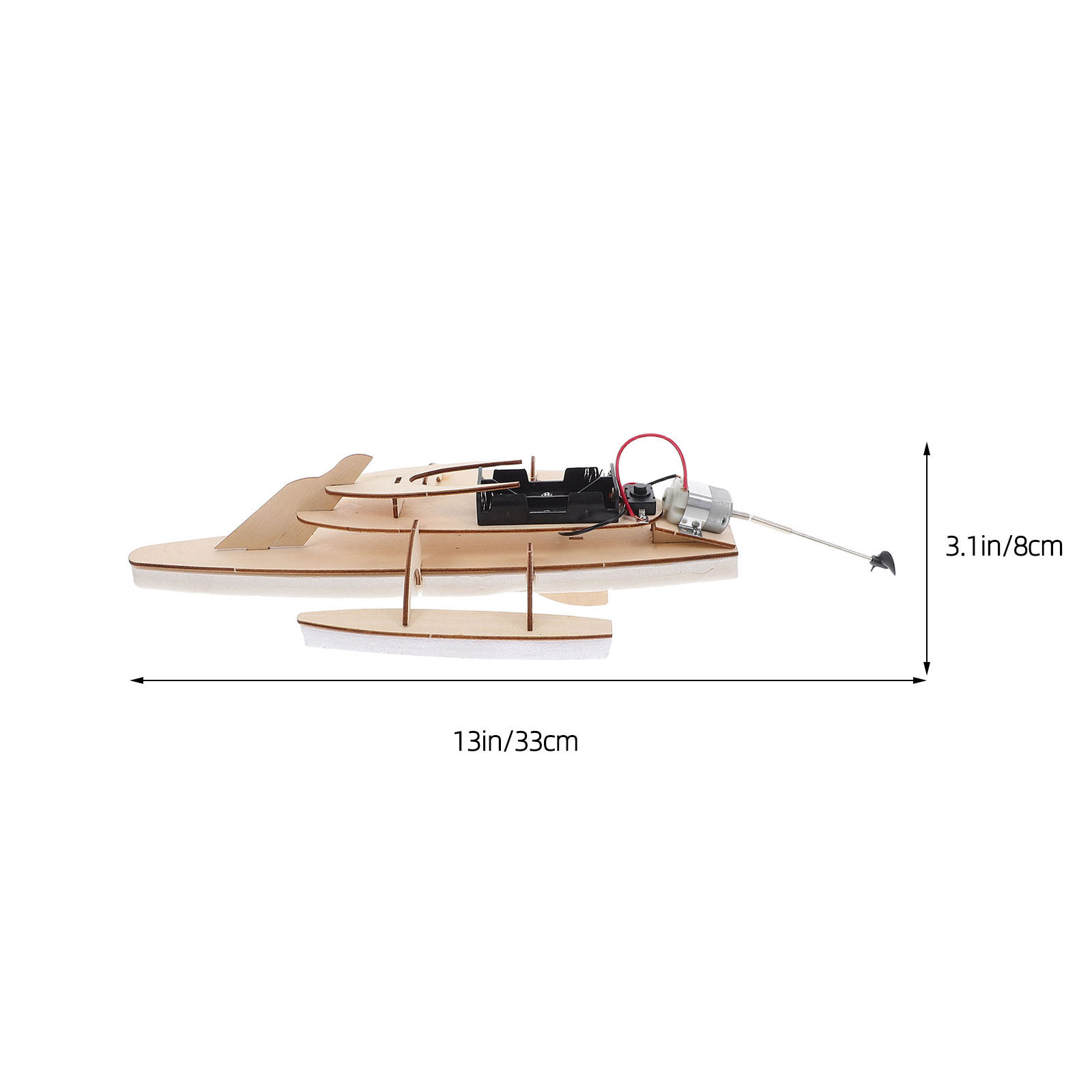 1Set DIY Wooden Trihull Sailbo - đánh giá và giá Outdoor Power Kit