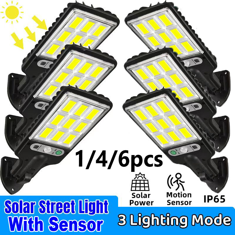 1/2/6pc Motion Sensor Solar Ou - đánh giá và giá Outdoor Power Post