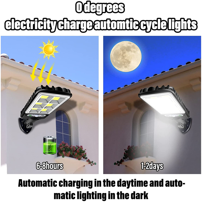 1/2/6pc Motion Sensor Solar Ou - đánh giá và giá Outdoor Power Post