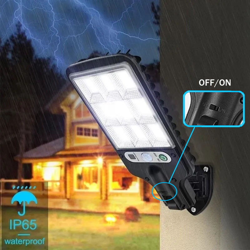 1/2/6pc Motion Sensor Solar Ou - đánh giá và giá Outdoor Power Post