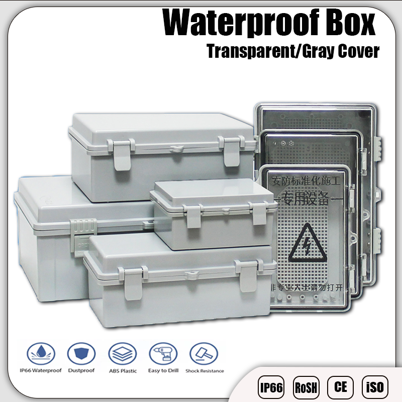 IP66 Electrical Plastic Enclos - đánh giá và giá Outdoor Power Junction Box